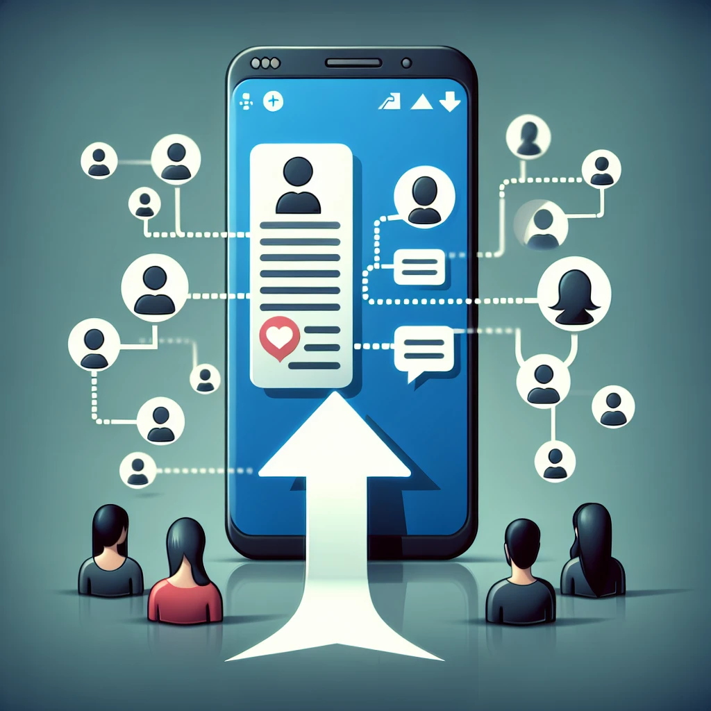 "Ilustrasi langkah-langkah mudah membagikan link grup WhatsApp di smartphone, sesuai panduan lengkap untuk pengguna baru dan berpengalaman."