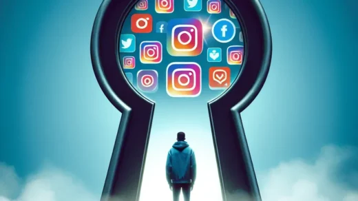 "Ilustrasi penggunaan Instagram Story Viewer untuk melihat cerita secara anonim di perangkat smartphone - Cara Menggunakan Instagram Story Viewer".
