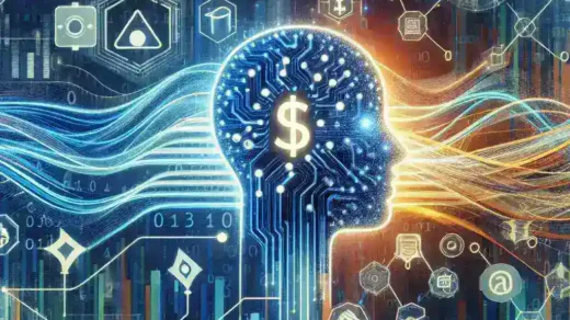 "Ilustrasi KemenkeuGPT, model LLM untuk analisis dan pengelolaan data keuangan publik Republik Indonesia, menunjukkan integrasi teknologi dengan sektor keuangan."